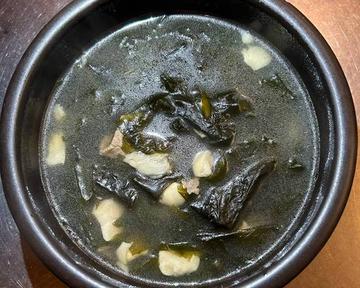 韓国式わかめスープ
