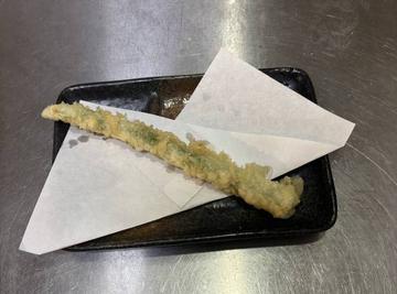 アスパラの天ぷら