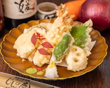 天ぷら盛り合わせ Tempura Assortment