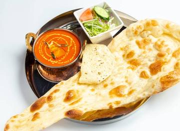 バターチキンカレーセット (butter chicken curry set)