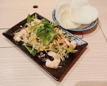 いパパイヤと海と煮豚サラダ GOI DU DU TOM THIT