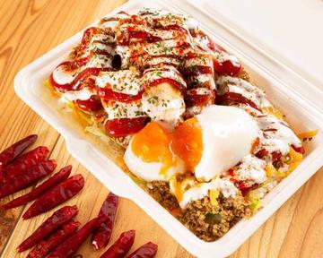 ＼肉2倍/NY屋台の【スパイシー】タコスミートのチキンオーバーライス