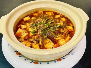 [一品当店人気NO.1 ]本格四川麻婆豆腐(マーポー豆腐)