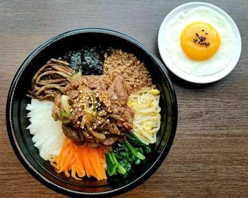 新鮮野菜たっぷりプルコギビビンバ
