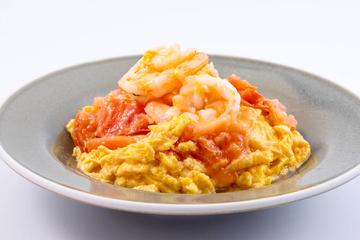 えびとトマトと卵の中華炒め 仁番茄炒蛋