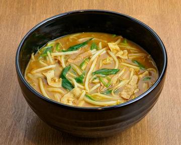 豚ともやしのカレーうどん