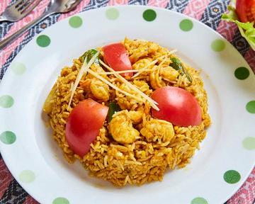 海老ビリヤニ Prawn Biryani