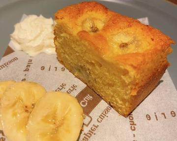 果肉たっぷりフレッシュバナナケーキ