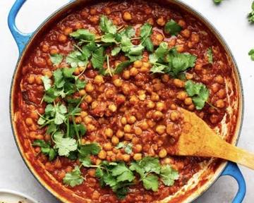 チャナマサラカレー Chana masala curry