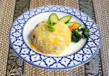 94. 蟹チャーハン Fried rice with crab