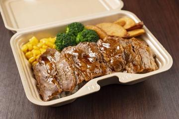 濃厚醤油だれ牛カルビ弁当(カルビ150g) Beef Galbi Bento Box of Thick Soy Sauce (Galbi 150g)