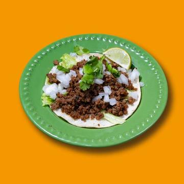 ジューシーな挽肉のタコス/Picadillo