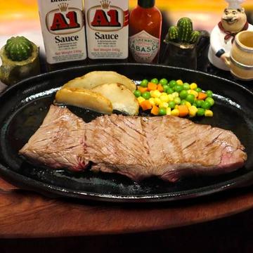 サウザンステーキ弁当(サラダ.スープ付) 130g