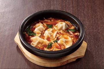 水餃子とサンラータン