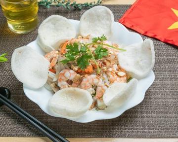 蓮の茎海鮮サラダ Lotus Root Seafood Salad