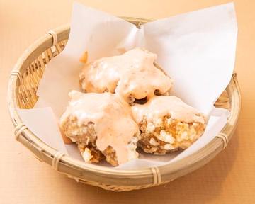 明太マヨの唐揚げ(3個入り) Cod Roe and Mayonnaise Fried Chicken (3 Pieces)
