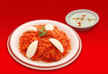 チキンビリヤニ(ライタ付き) chicken biryan(with raita )