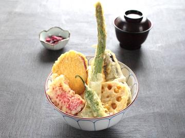 野菜天丼