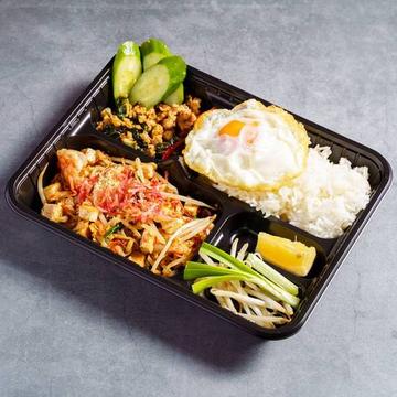 チキンガパオライス+パッタイ・セット