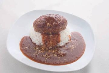 チーズハンバーグカレー