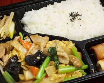 豚肉・木耳と玉子炒め弁当