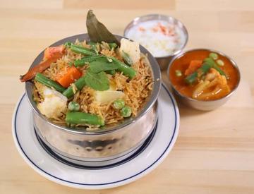 野菜ビリヤニ/Vegetable Biryani
