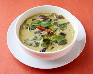 アライグマグリーンカレー