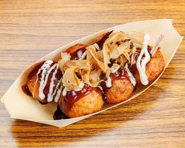 揚げたこ焼き