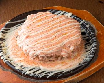 博多めんたいクリーム焼き Hakata Spicy Cod's Roe and Cream Okonomiyaki