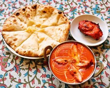 選べるランチカレー+チーズナン＆タンドリーチキン付 - Lunch Curry + Cheese Naan + Tikka