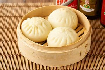 豚肉中華まん,1個 (肉大葱包)