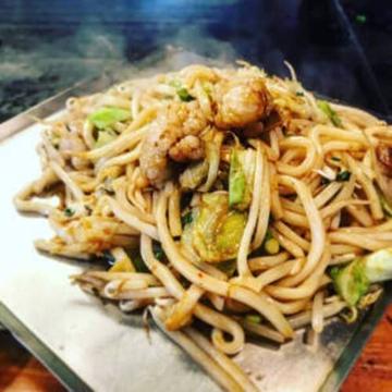 ホルモンうどん