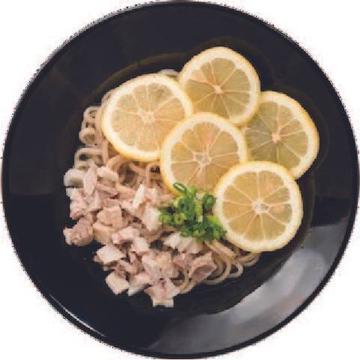 レモンそば(温)大盛り