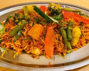 ベジタブルビリヤニ/Vegetable biryani