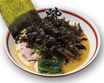 黒バラ海苔ラーメン