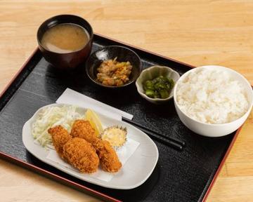 カキフライ定食
