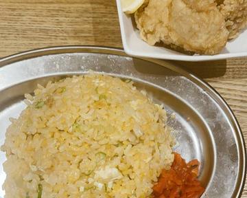 チャーハン、唐揚げセット