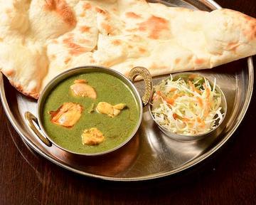 ホウレンソウチキンカレーセット/Sag Chicken Set