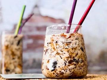 コーヒーゼリーミルクラテ撞