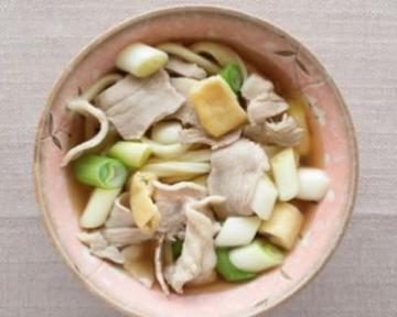 肉がけうどん