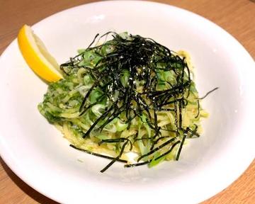 シラス生海苔のペペロンチーノ