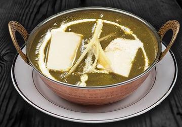 サグパニールカレー/ Spinach Paneer Curry