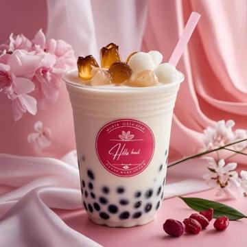 Hills のタピオカミルクティー