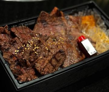 カルビ×ハラミ焼肉重