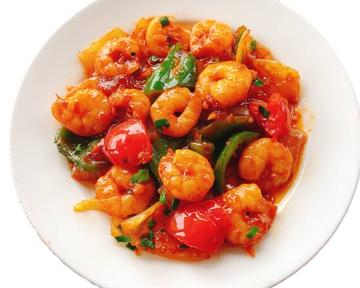 エビ・チリPrawn Chilli
