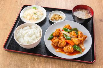 酢豚定食