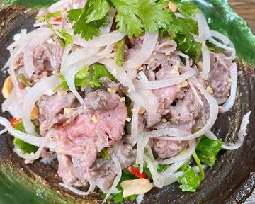蒸し牛肉レモンサラダ gi b ti chanh