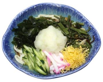 冷やし山菜おろしうどん