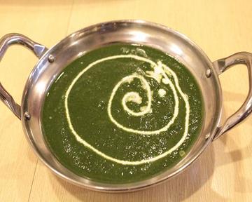 ほうれん草キーマカレー/ Sag Keema