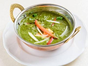 ほうれん草エビカレー Spinach Shrimp Curry